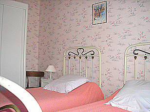 La chambre rose...