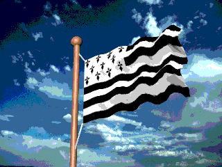Le drapeau breton...
