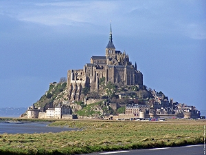 Une vue du Mont Saint Michel...