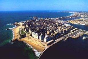 Une vue de Saint-Malo...